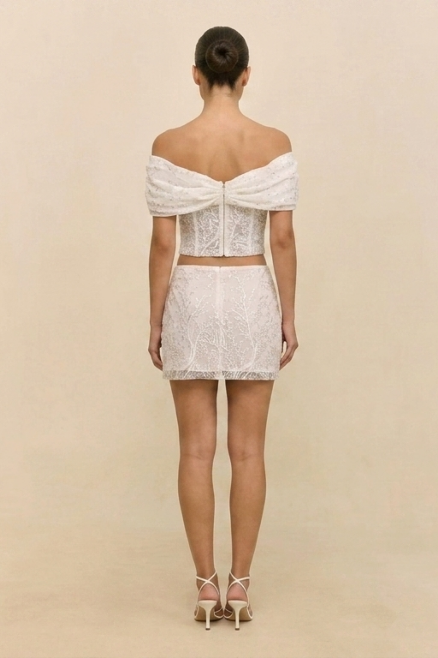 Villa Cimbrone Lace Mini Skirt