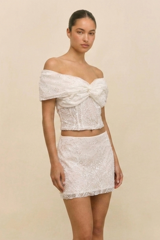 Villa Rufolo Off-Shoulder Top