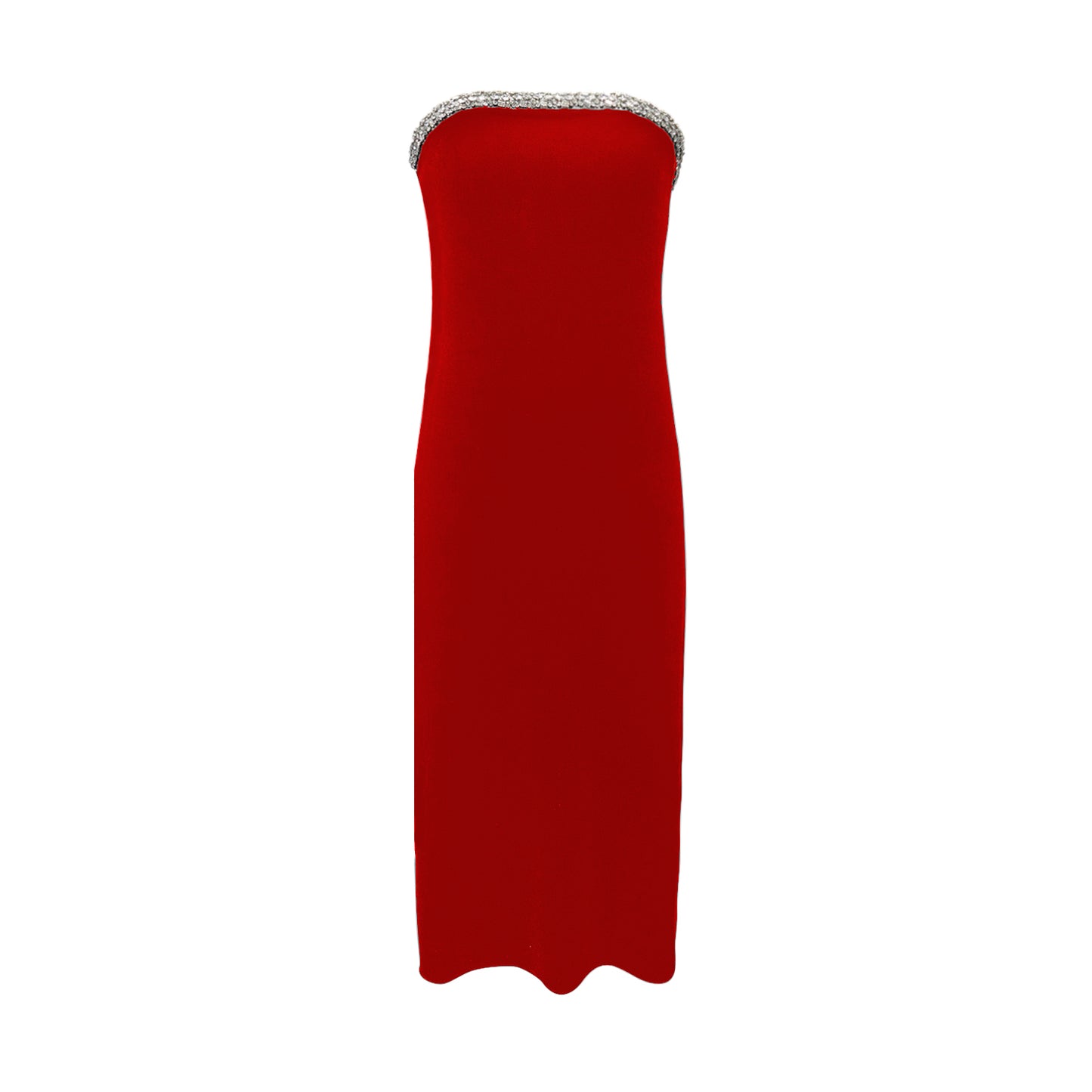 Audrey Red Velvet Dress
